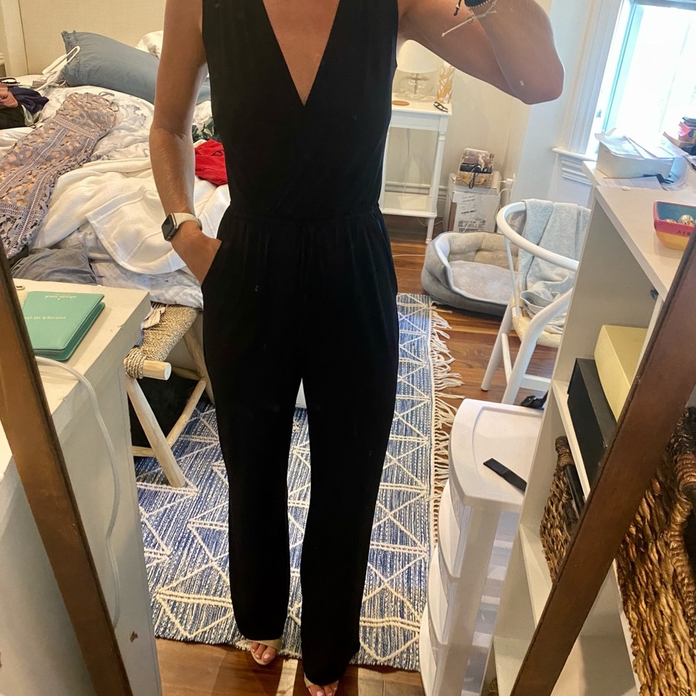 BCBG Black Jumpsuit